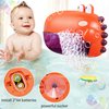 Grechi Dinosaur Bath Toys,Baby Bath Toys for The Baby Bathtub,Toddler Bath Toys Automatic Bubble Machine,Plays 12 Children’s Songs,Bath Bathtub Toys Makes Gifts for Toddlers Age 18m+ Girl Boy