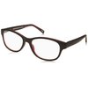 Foster Grant Women's Zera Multifocus Cat-Eye Reading Glasses, Black/Transparent, 53 mm + 2