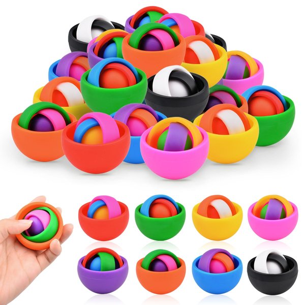 Fidget Toys Adults Pack, Fidget Spinner Set for Kids, Sensory Toys Boys Girls Teens Christmas Stocking Stuffers Party Favors, ADHD Autism Stress Relief Finger Toys, Gift for New Year