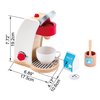 Hape My Coffee Machine Wooden Play Kitchen Set with Accessories (White)