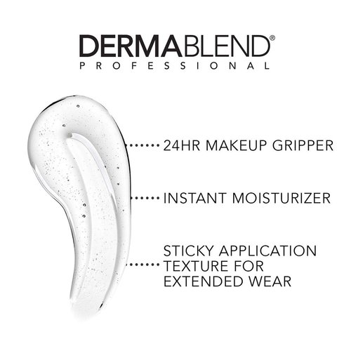 Dermablend Insta-Grip Jelly Primer Face Makeup, Silicone-Free Face Primer for Dry Skin, Pore Minimizing with 24HR Wear, 1.0 Fl oz