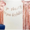 13 PCS Go Shawty It's Your Birthday Banner, Balloons Hip Hop Birthday Party Decorations Supplies, Rap Theme Happy Birthday Sign for Man Women birthday Party Supply (Rose Gold)