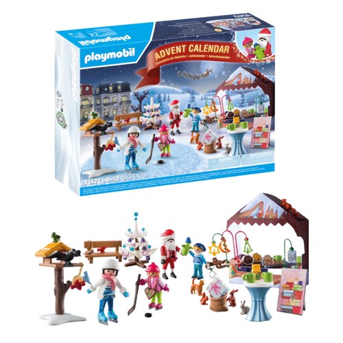 PLAYMOBIL Advent Calendar: Trip to the Christmas Market
