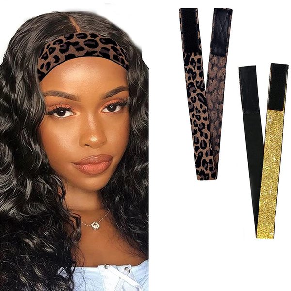 Lace Melting Band,Elastic Bands For Wig Edges ,Lace Melting Band With Adjustable Velcr,Lace Band For Wig Install, Wig Bands For Keeping Wigs In Flace, Wig Headband, Lace Band, Edge Wrap To Lay Edges, Wig Accessories for Salon, Wigs Supplies, Salon Melt Be