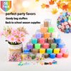 Butter Slime Kit 56 Pack, Soft Non-Sticky and Stretch, Slime Party Favors, DIY Hand-Making Slime Toy, Stress Relief Sludge Toy for Boys and Girls, Premium Christmas Easter and Birthday Gifts