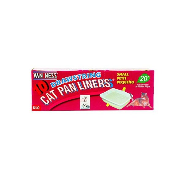 (3 Pack) Cat Pan Liners (Small Size - 10 Ct. Per Pack - 30 Total Liners)