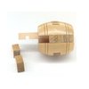 Handmade Powder Barrel Interlocking Wooden puzzle Brain Teaser Puzzles Lock Logic Puzzle Intellectual Removing Assembling Toy for Kids and Adults SHUYUE
