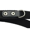 1" Wide 6 Way European Multi-functional Dog Leash, Adjustable Lead Black 40"-70" Long