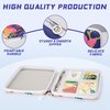 Card Case for Yoto Cards,80-Pockets Trading Yoto Player Card Binder with Zipper,Portable Card Holder Book for Holding Mini Audiobook Cards,Suitable for Boys and Girls (Mermaids)