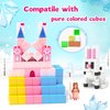 Hiwawind Updated Magnetic Blocks-Princess Toys, Creative Magnetic Building Blocks Toddler Toys, Birthday Gifts for Kids 3+ Years Old, STEM Montessori Sensory Toys for Boys & Girls Age 3-4 4-5 6-8