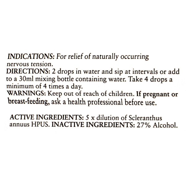 Nelson Bach USA - Scleranthus, 20 Milliliter Liquid
