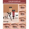 Waterproof Eyebrow Gel Blonde, Sweat-Proof Longwear Strong Hold Tinted Brow Gel, Vegan, Cruelty-Free, Brow Glue Mascara for Eyebrows with Eyebrow Brush, Sculpting Eye Brows Filler Makeup for Women-01