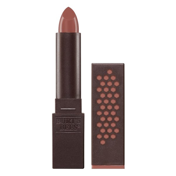 Burt’s Bees 100% Natural Moisturizing Lipstick, Suede Splash, 1 Tube
