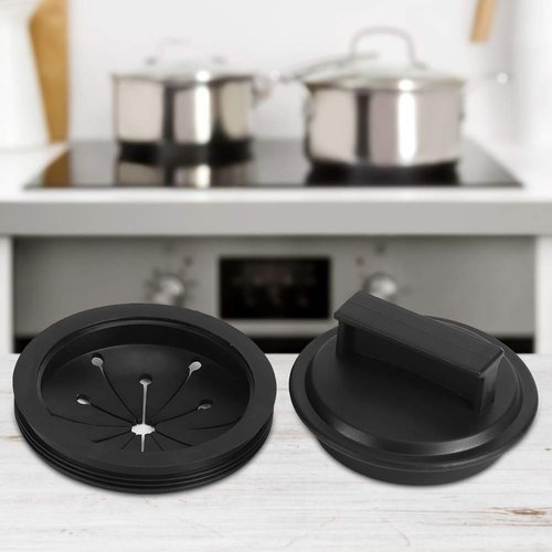 Fdit 3 inch Garbage Disposal Splash Guards and Kitchen Sink Stopper Universal Rubber Food Waste Disposer in Sink Erator Garbage Disposal Splash Guard and Drain Plug for Waste King Whirlaway
