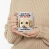 Lovesout Being Cream Golden Retriever Dad Is Really The Only Gift You Need Funny Sayings Personalized Coffee Mug White 11oz - Puppy Owners Gifts