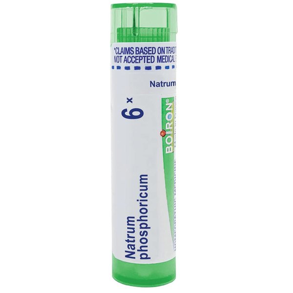 Boiron Natrum Phosphoricum 6X Md 80 Pellets for Heartburn with Acid Indigestion