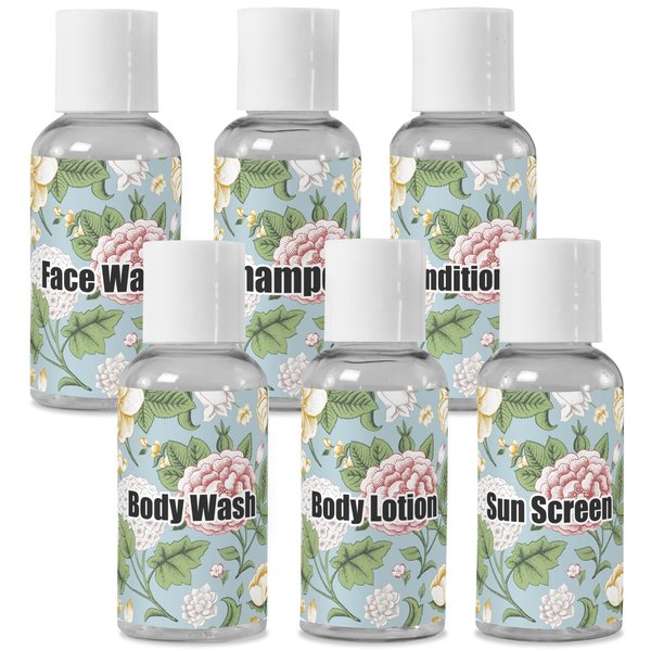 YouCustomizeIt Personalized Vintage Floral Travel Bottles