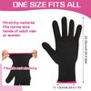 WLLHYF Professional Heat Resistant Glove for Hair Styling Cotton Material, Protects Hands, 2 Piece