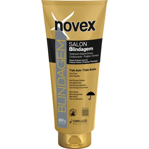 Novex Blindagem Thermal Protector Leave In 14 oz - Heat Protectant