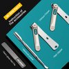MR.GREEN 7in1 Manicure Sets Personal Care Tools Stainless Steel Professional Nail Clippers Pedicure Set Travel Case Kits (Mr-6032)