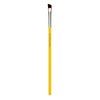 Bdellium Tools Professional Makeup Brush - Studio Series 763 Angled Brow - With Mix of Soft Synthetic & Natural Fibers, For Defining Eyebrows (Yellow, 1pc)
