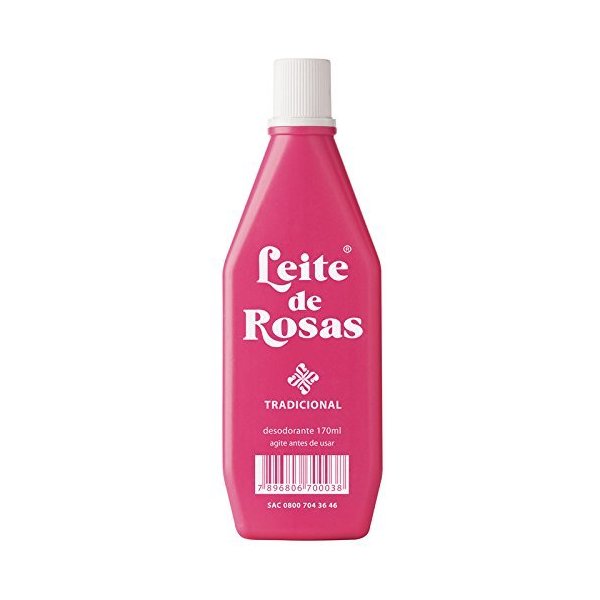 LEITE DE ROSAS Deodorant & Makeup Remover - Rose Milk 170ml