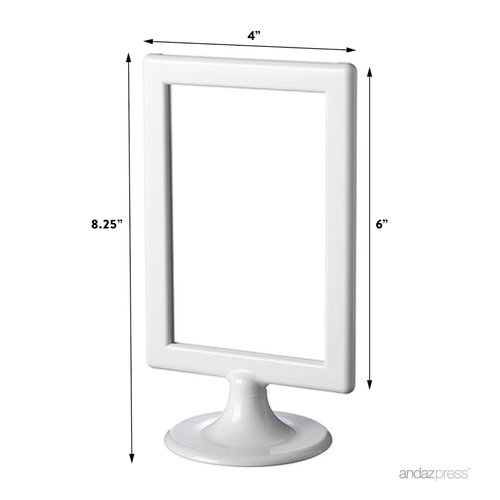 Andaz Press Royal Purple and Gold Glittering Graduation Party Collection, Framed Party Sign, Double-Sided 4x6-inch, Sweets & Treats, 1-Pack, Includes Reusable Frame