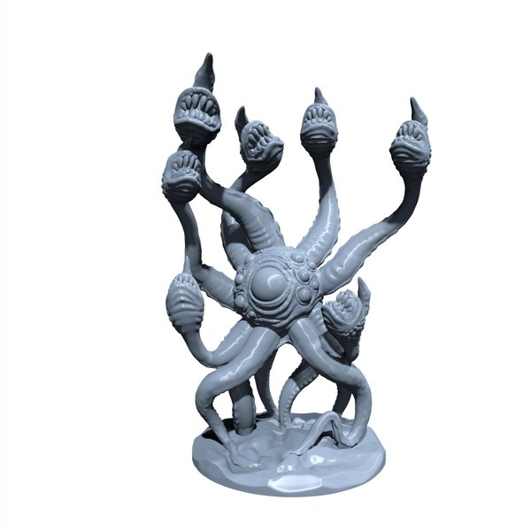 Blood Drainer Abomination | Miniature for Tabletop Games Like D&D and War Gaming Medium