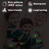 Partywind 265 Styles (30 Sheets) Glow Cars Kids Temporary Tattoos for Boys, Cars Birthday Decorations Party Supplies Favors, Car Tattoo Stickers for Boys Birthday Gifts Games Accessories