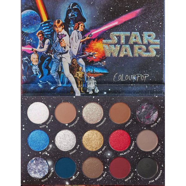 Colourpop Eyeshadow Palette Star-Wars Matte Metallic