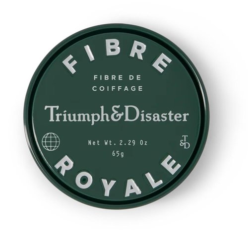 TRIUMPH & DISASTER | Fibre Royale Hair Styling Wax | Strong Hold Pomade for Thick Hair - Natural Finish for Men & Women, 65g