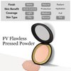 FV Matte Finish Pressed Powder, Long-Lasting, Lightweight, Oil-Control, Medium Coverage Baking Setting Powder for All Skin Types, 0.28 Oz, Classic Ivory