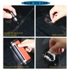 LARDERGO Car Windshield Crack Repair Kit, Automotive Glass Nano Repair for Car, Window Glass Liquid Repair Set, Crack Repairing for Car - 6PCS