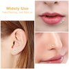 Isslly 4 Sheets Rhinestone Stickers, Colorful Face Gems Stick on, Face Jewels Stick on Eyes, Face, Hair, Nails, Body, Phone Case and More