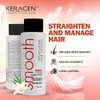 Keragen - Brazilian Keratin Smoothing Treatment, Blowout Straightening System for Dry and Damaged Hair - Forte, Sulfate Free - Eliminates Curls and Frizz, Medium to Coarse Hair (2 Oz)