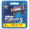 Gillette Fusion ProGlide Manual Men's Razor Blade Refills, 8 Count, Mens Razors / Blades