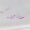 VNE 500 Fans Colorful Lash Extensions | Premade Volume Lash Extensions | Premade Mega Volume Fans | Colored Lash Extension | Russian Volume Eyelash Extensions |6D, purple, D Curl, 14 mm