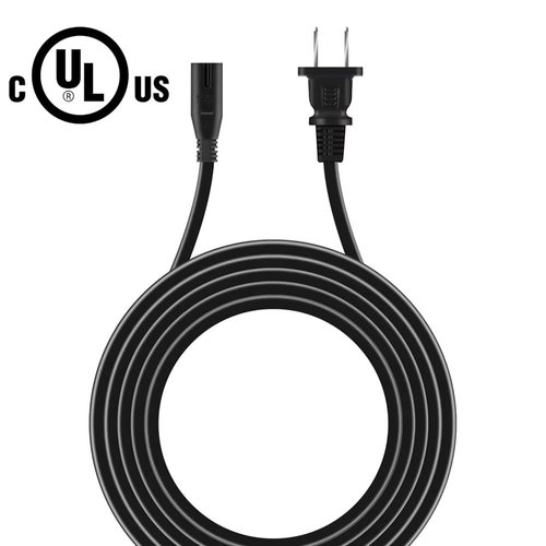 Ddkxndb 5ft/1.5m UL Listed AC Power Cord Cable Plug Replacement for Dual Voltage PS-28 Series