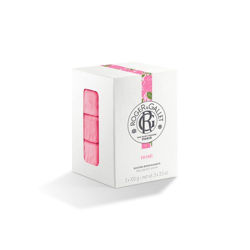 ROGER & GALLET | Body Wash & Body Soap for Women| Rose 3 x 3.5 oz each