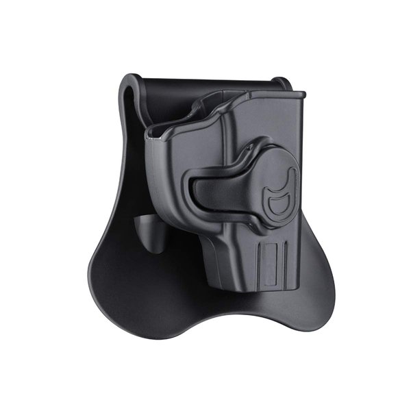 OWB Paddle Holster for Ruger LCP, Kel-Tec P3AT 380 Sub-Compact(Not LCP II or Laser Models), 360° Adjustable Outside Waistband Holsters, Fast Release Tactical Gun Holster - Right Handed