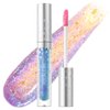 FOCALLURE Glitter Liquid Lipstick,Hydrating,Moisturizing Lip Gloss for Women,Sparkly Shimmer Lip Makeup,Long Lasting,Lightweight Formula for Lip Color and Shine,Glass slippers