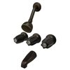 Trim Kit for 3-handle Shower Valve, Fit Price Pfister Compression Stem Shower, Oil Rubbed Bronze Finish -By Plumb USA