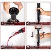 Christmas Gift Electric Wine Opener - Hisip Battery Wine Bottle Opener Contains Beer Opener Wine Gift Set Automatic Corkscrew Electric Potable for Home Bar, Father Day Gift