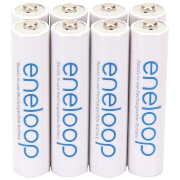 PANASONIC AAA ENELOOP BATT 8 PK / BK-4MCCA8BA /