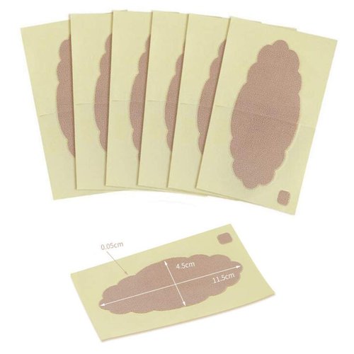 Underarm Sweat Pads, 5 Pcs Invisible Self-adhesive Cotton Armpit Antiperspirant Sticker, Disposable Anti Perspiration Absorbent Deodorant Prevention Pad, for Men & Women Reduce Armpit & Foot Sweat