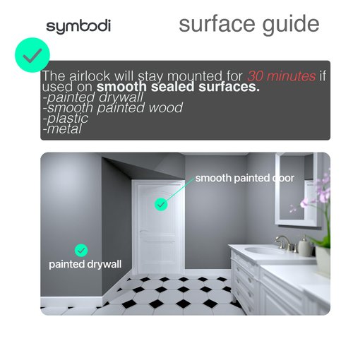 Symbodi Vertiball Mountable Muscle Massage Ball for Pain Relief, Trigger Point Ball Self Massager for Full Body Sore Muscle Recovery, Knots, and Massage Therapy (FSA/HSA Eligible)