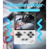 RG35XX Plus Retro Video Handheld Game Console 3.5 in IPS Screen Linux OS 64G TF Card with 5500 Classic Games Built-in 3300mAH Battery Compatible with 5G WiFi and Bluetooth 4.2(White)