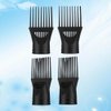 NOLITOY 4pcs Hair Dryer Comb, Universal Blow Dryer Comb Attachment Hair Styling Accessories for Barber Shop