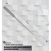 A2Z Lab Spatula Stainless Steel Sampler Spatula Long Double-Ended Spatula with Flat Ends for Handling Mixing Transfering Cream, Gel, Powder- Laboratory Supplies for Experiments & Lab Use - 9"