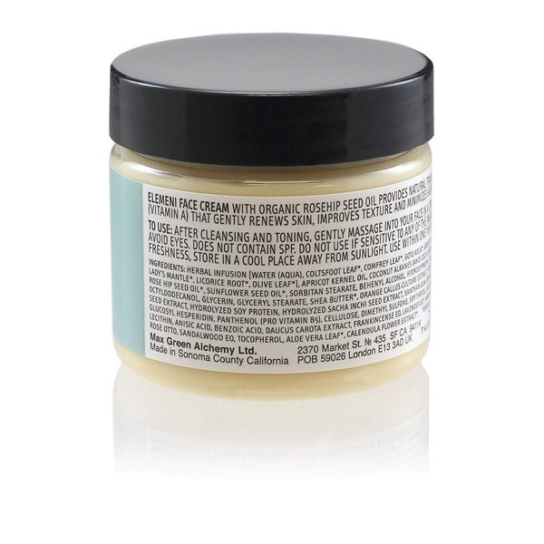 Max Green Alchemy elemeni Anti Aging Radiance Face Cream - Collagen Face Moisturizer Cream for Men and Women | Day and Night Cream Reduces Wrinkles and Improves Brightness | 2 OZ / 57 Gram